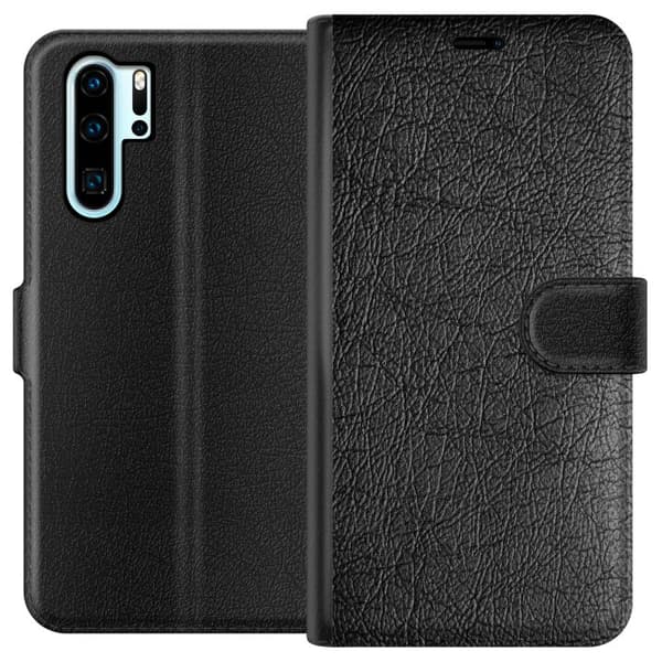 Kompatibel Tegnebogsetui til Huawei P30 Pro Grå