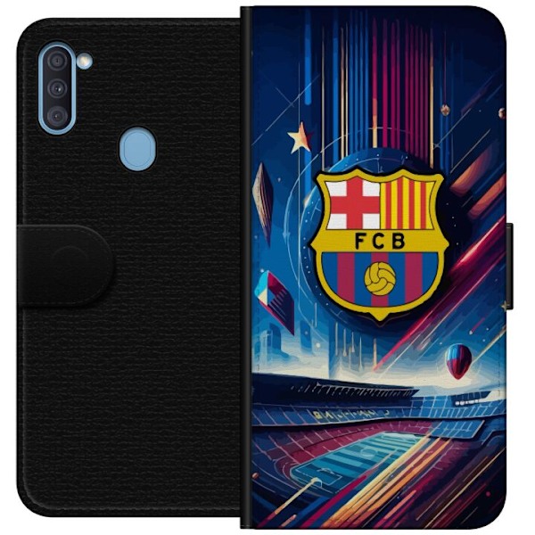 Samsung Galaxy A11 Plånboksfodral FC Barcelona