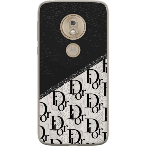 Motorola Moto G7 Play Gennemsigtig cover Dior