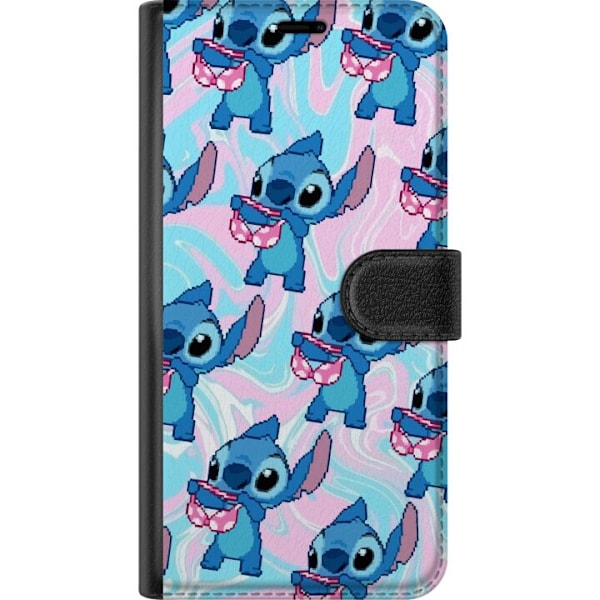 Samsung Galaxy S10+ Lompakkokotelo Stitch Retro