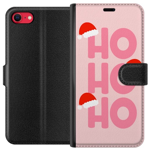 Apple iPhone 16e Lommeboketui Ho Ho Ho - God Jul