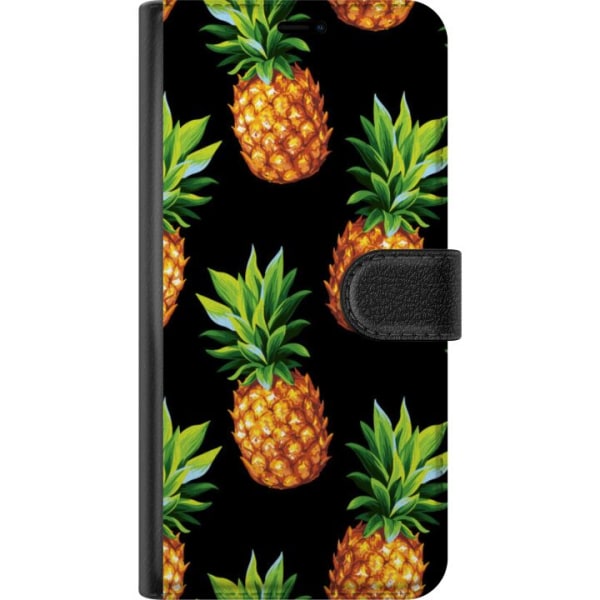 Samsung Galaxy A52 5G Lompakkokotelo Ananas