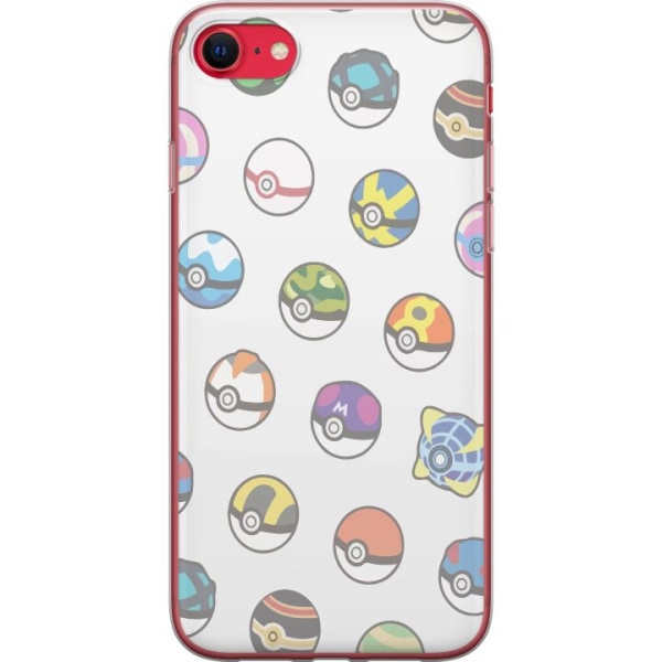 Apple iPhone SE (2020) Gennemsigtig cover Pokemon