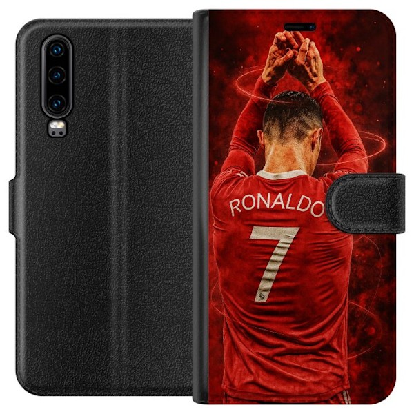 Huawei P30 Plånboksfodral Ronaldo