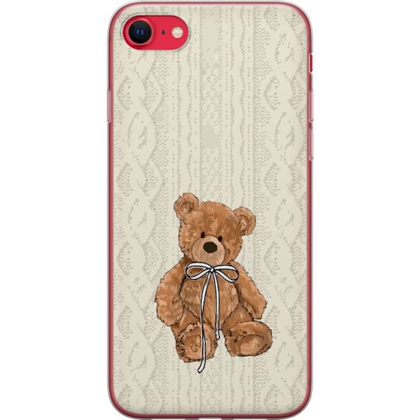 Apple iPhone 7 Gjennomsiktig deksel Liten Bamse – klassisk bamse i enkel design