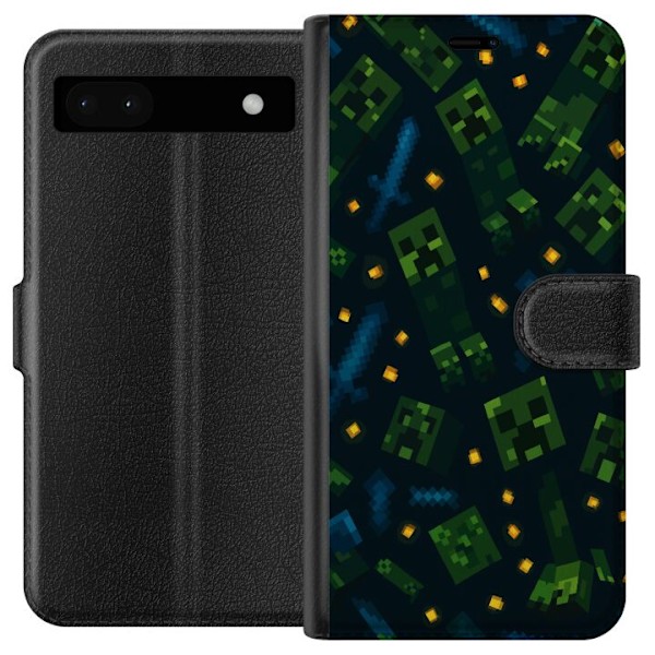 Google Pixel 6a Tegnebogsetui Minecraft Dungeons Mob