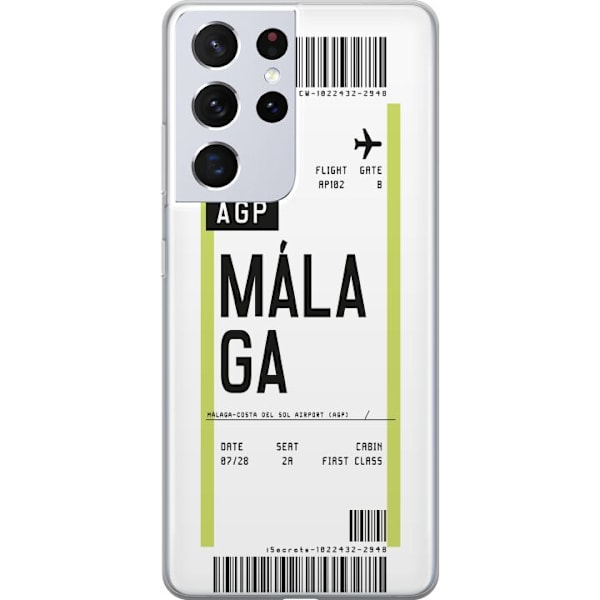 Samsung Galaxy S21 Ultra 5G Gjennomsiktig deksel Malaga