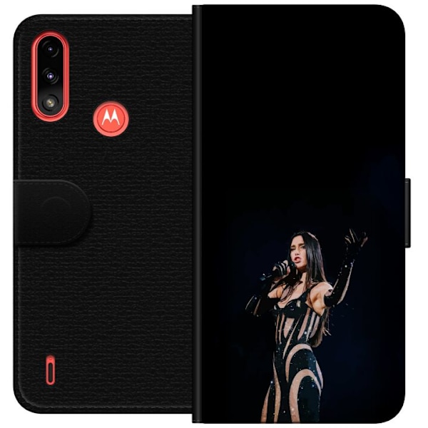 Motorola Moto E7 Power Plånboksfodral Dua Lipa – Pop Star A
