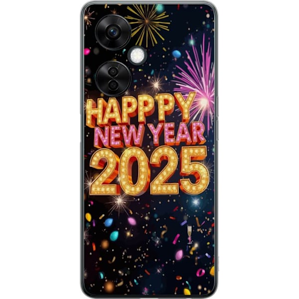 OnePlus Nord CE3 Gennemsigtig cover Nytår 2025