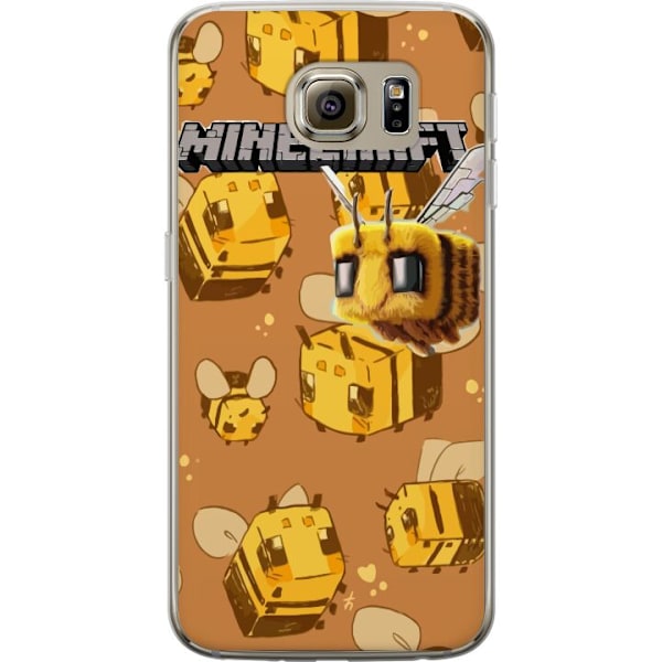 Samsung Galaxy S6 Läpinäkyvä kuori Minecraft Bi