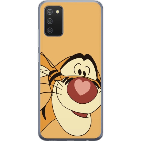 Samsung Galaxy A02s Gennemsigtig cover Tiger