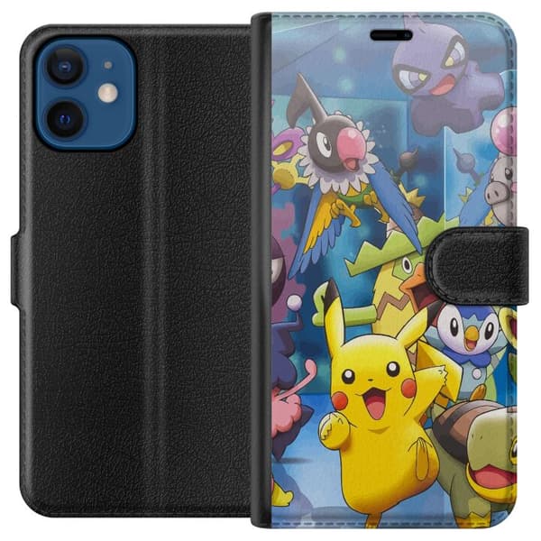 Kompatibelt Plånboksfodral till Apple iPhone 12 mini Pokemon