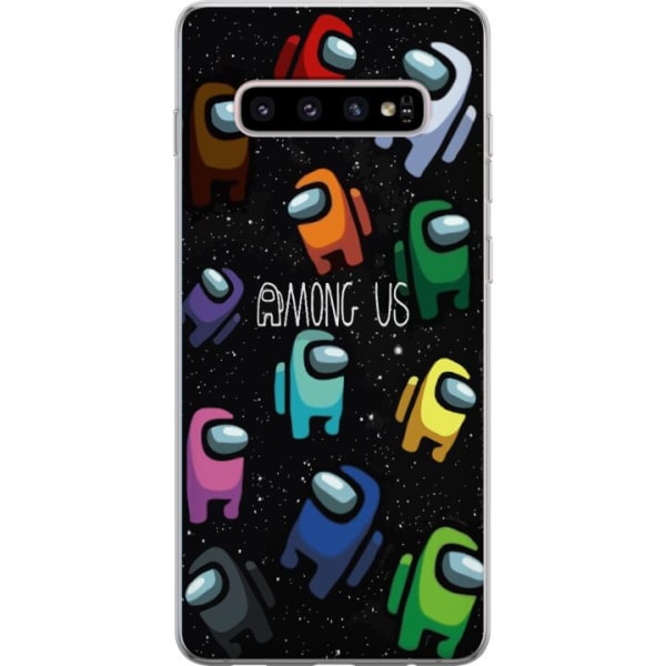 Samsung Galaxy S10+ Gennemsigtig cover Mellem Os