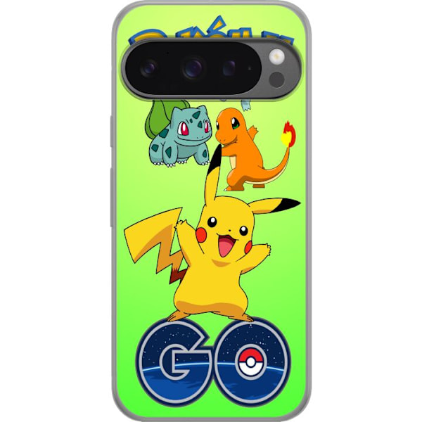 Google Pixel 9 Pro XL Gennemsigtig cover Pokémon