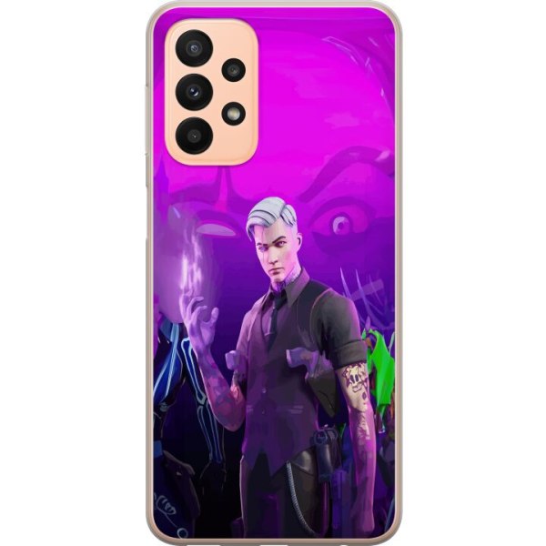 Samsung Galaxy A23 5G Gennemsigtig cover Fortnite - Midas