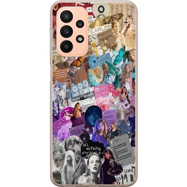 Samsung Galaxy A23 5G Gennemsigtig cover Taylor Swift