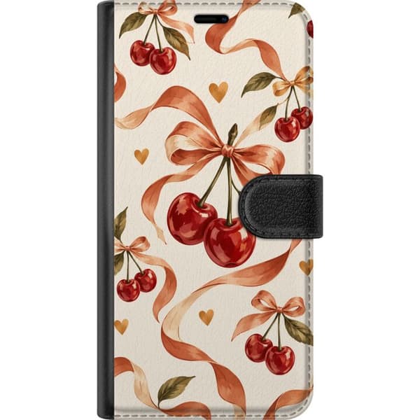 Kompatibelt Lommeboketui til Apple iPhone 11 Pro Høstkirsebær beige