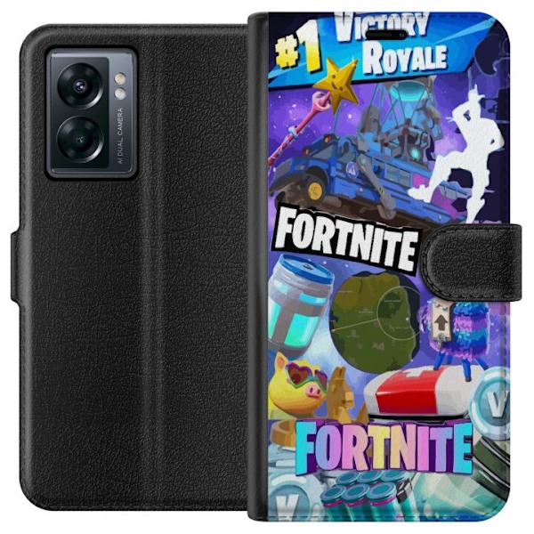 OnePlus Nord N300 Tegnebogsetui Fortnite