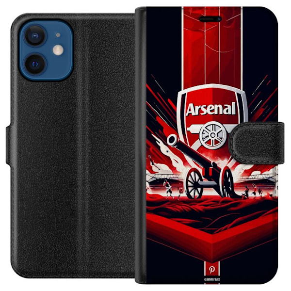 Apple iPhone 12  Tegnebogsetui Arsenal