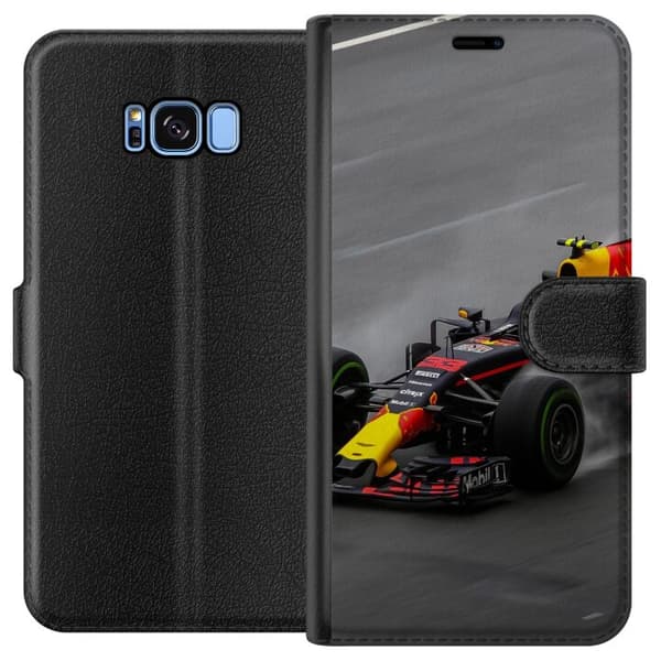 Kompatibelt Plånboksfodral till Samsung Galaxy S8 Formula 1