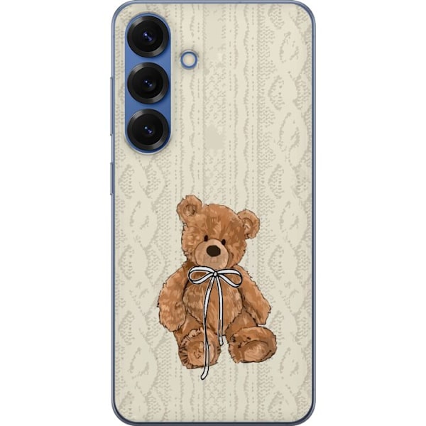 Samsung Galaxy S25+ Genomskinligt Skal Liten Nalle – klassis