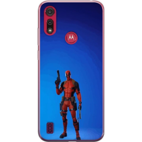 Motorola Moto E6s (2020) Gennemsigtig cover Fortnite - Spider-