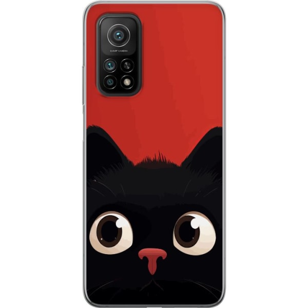 Xiaomi Mi 10T 5G Gennemsigtig cover Livlig Kat