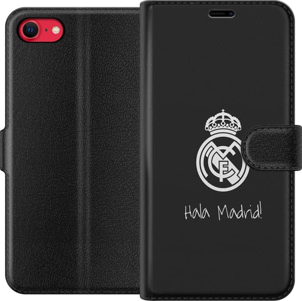 Kompatibel Tegnebogsetui til Apple iPhone SE (2022) Real Madrid