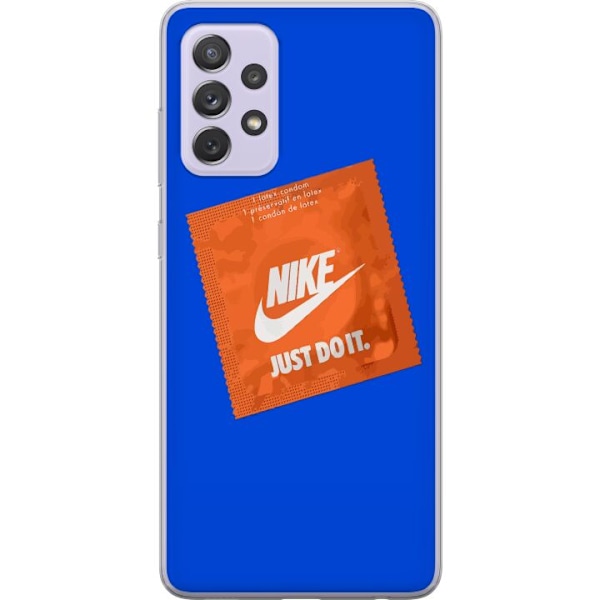 Samsung Galaxy A52s 5G Läpinäkyvä kuori Nike