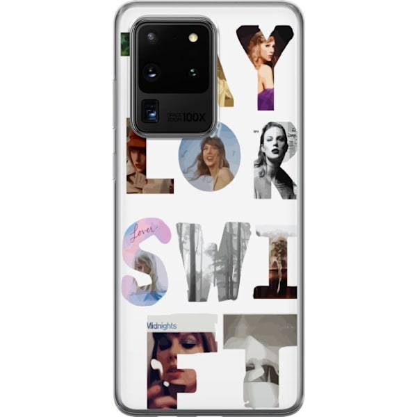 Samsung Galaxy S20 Ultra Genomskinligt Skal Taylor Swift