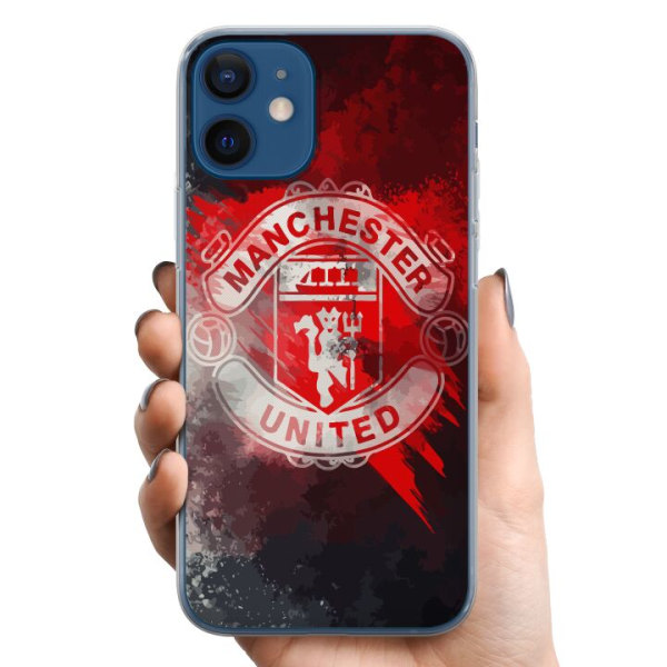 Apple iPhone 12 mini TPU Mobildeksel Manchester United FC