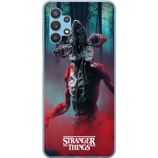 Samsung Galaxy A32 5G Genomskinligt Skal Stranger Things Monst