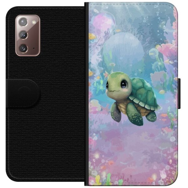 Samsung Galaxy Note20 Plånboksfodral Sköldpadda