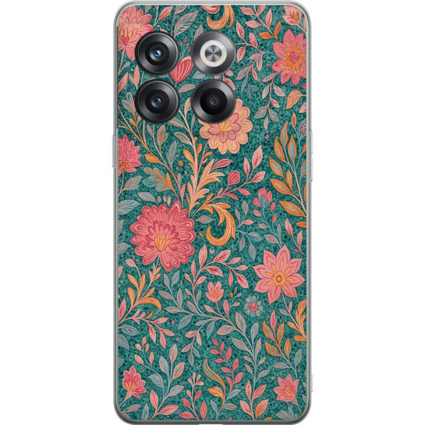 OnePlus 10T Genomskinligt Skal Floral Dream