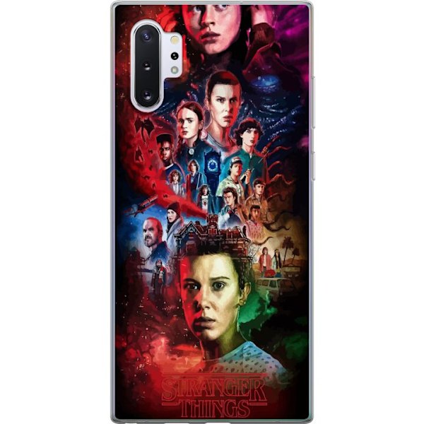 Samsung Galaxy Note10+ Genomskinligt Skal Stranger Things