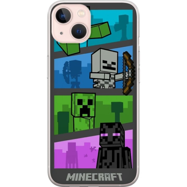 Apple iPhone 13 mini Gjennomsiktig deksel Minecraft