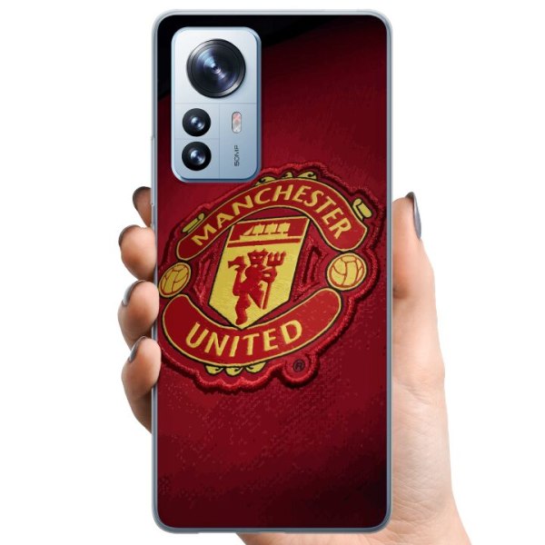 Xiaomi 12 Pro TPU Matkapuhelimen kuori Manchester United FC