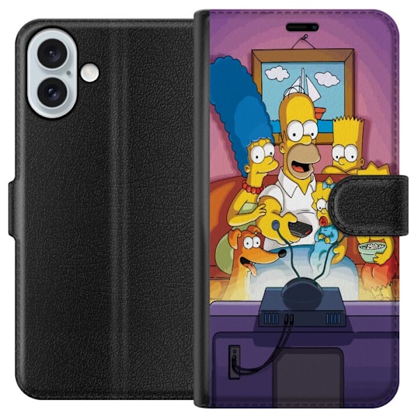 Apple iPhone 16 Plus Tegnebogsetui Simpsons