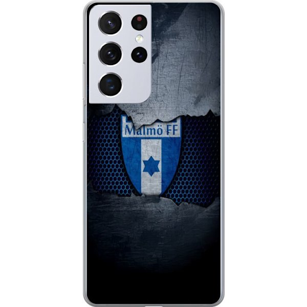 Samsung Galaxy S21 Ultra 5G Gennemsigtig cover Malmö FF Svens