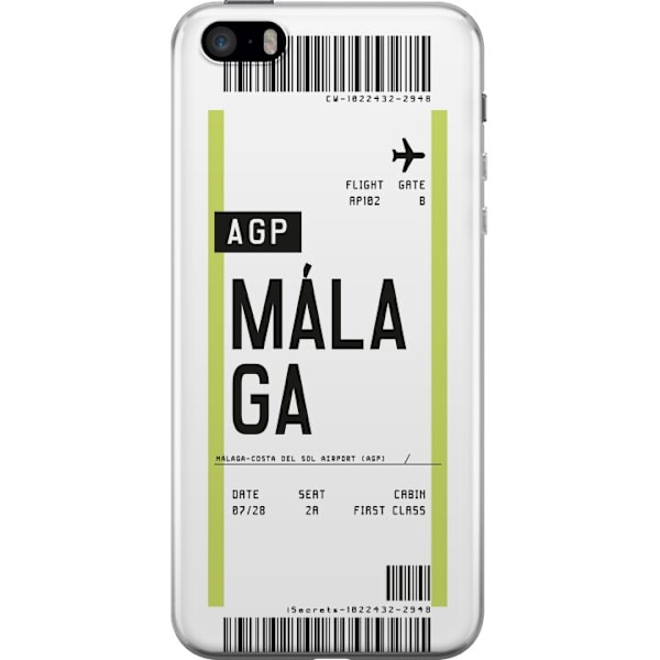 Apple iPhone 5s Gjennomsiktig deksel Malaga