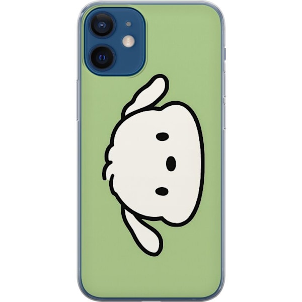 Apple iPhone 12 mini Läpinäkyvä kuori Snoopy Flip
