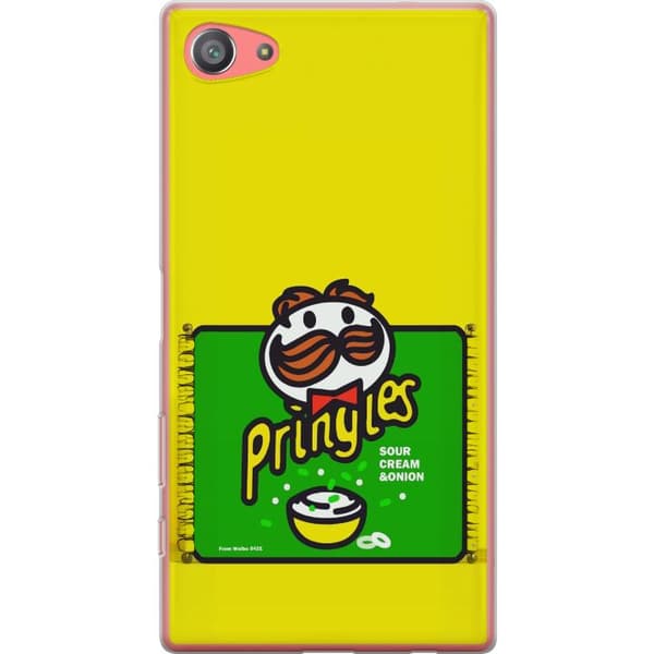 Kompatibelt Mobildeksel til Sony Xperia Z5 Compact Pringles gul