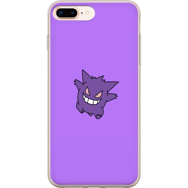 Apple iPhone 8 Plus Läpinäkyvä kuori Gengar Pokémon