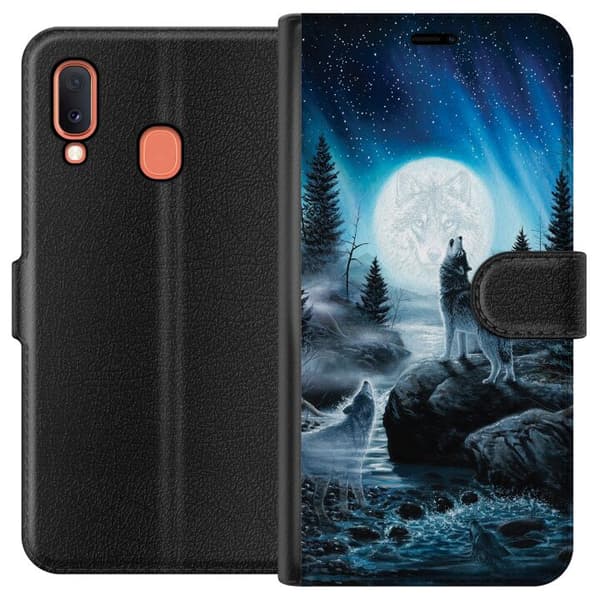 Kompatibelt Lommeboketui til Samsung Galaxy A20e Varg