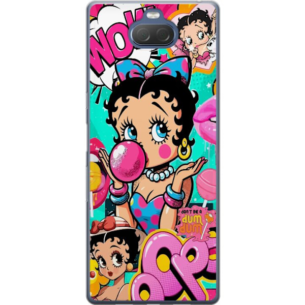 Sony Xperia 10 Plus Gjennomsiktig deksel Betty Boop