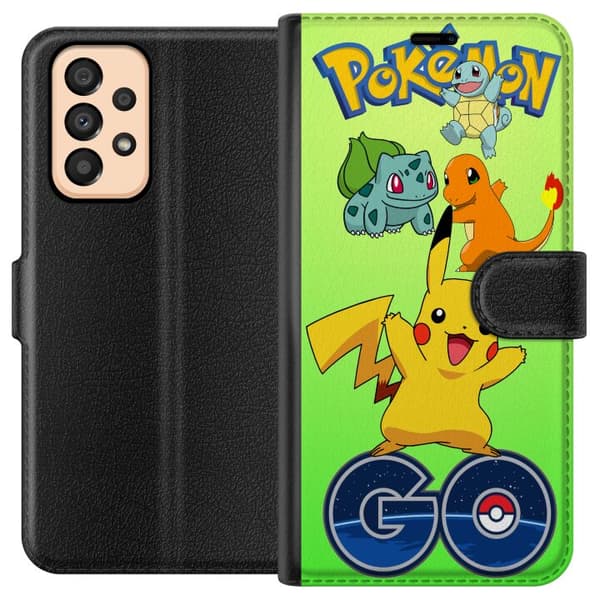 Kompatibelt Plånboksfodral till Samsung Galaxy A33 5G Pokemon