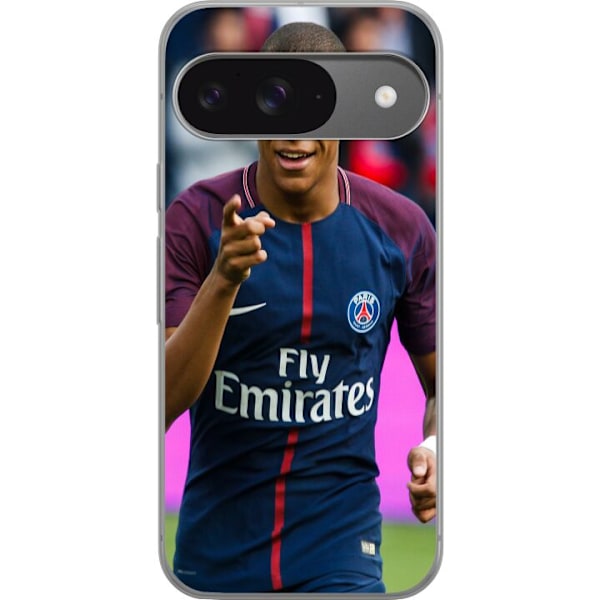 Google Pixel 9 Gennemsigtig cover Kylian Mbappé