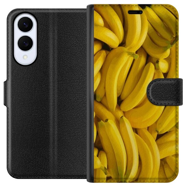 Samsung Galaxy S25 Edge Plånboksfodral Banana Pattern – lek