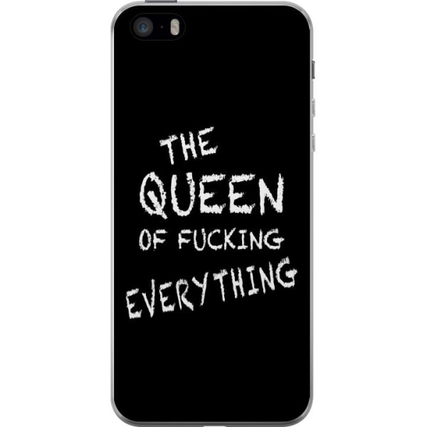 Apple iPhone SE (2016) Deksel / Mobildeksel - Dronning av alt