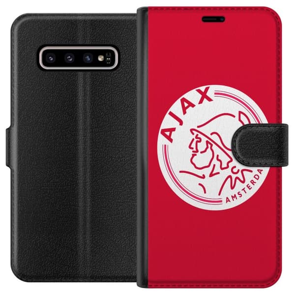 Kompatibelt Lommeboketui til Samsung Galaxy S10+ Ajax